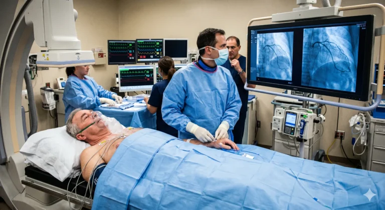 Life-Saving Emergency Cardiac Intervention for a 68-Year-Old Patient