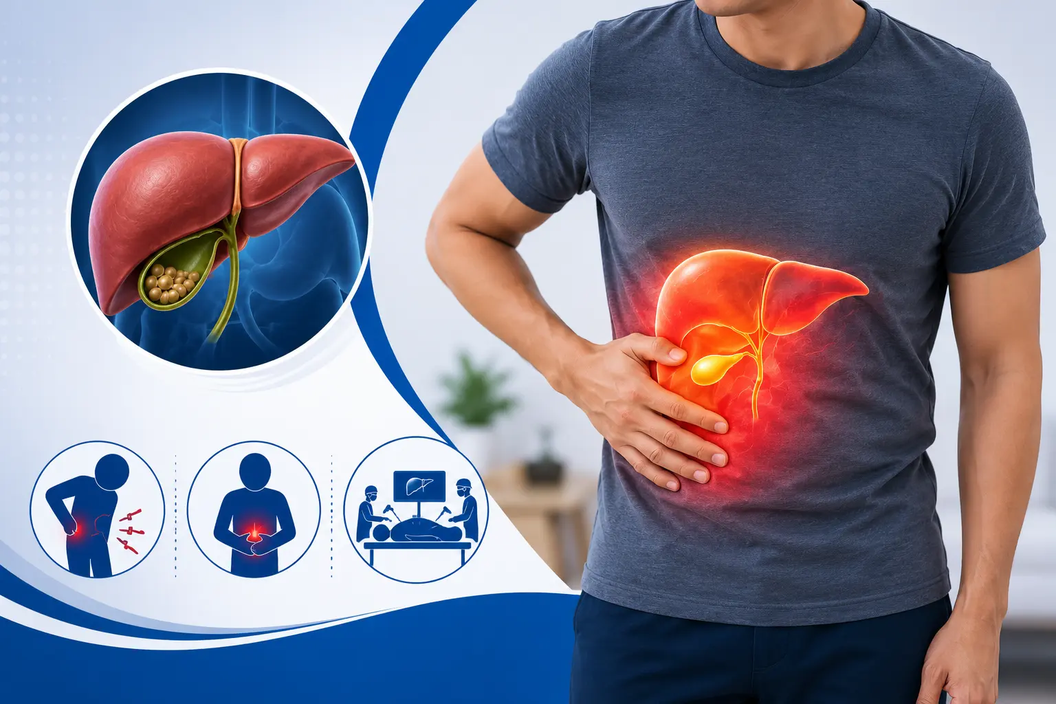 Don't Ignore Recurrent Right-Side Abdominal Pain. Early Treatment Leads to Faster Recovery and Better Outcomes.