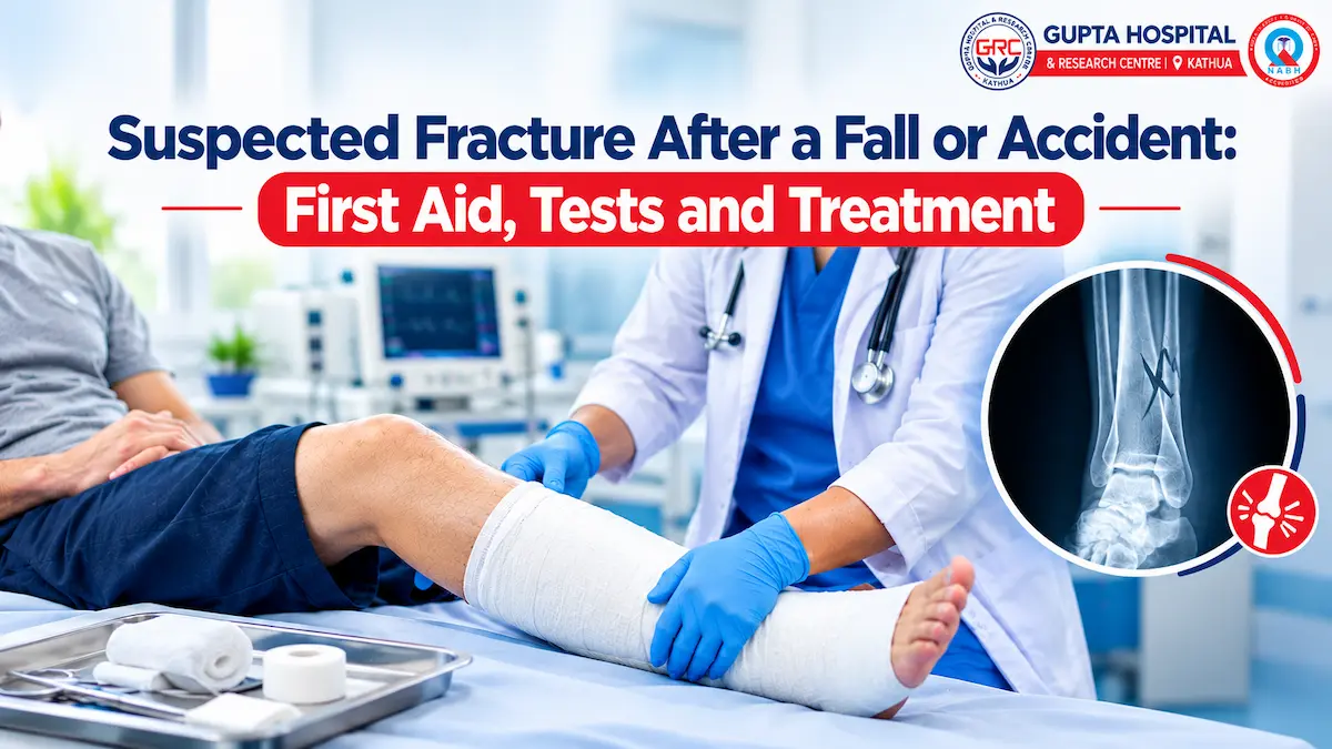 Suspected Fracture After a Fall or Accident: First Aid, Tests and Treatment